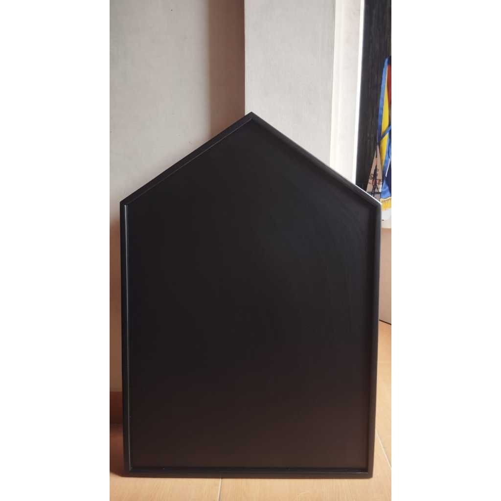 

Papan tulis anak | mainan edukasi | schoolhouse magnetic chalkboard - FRAME HITAM