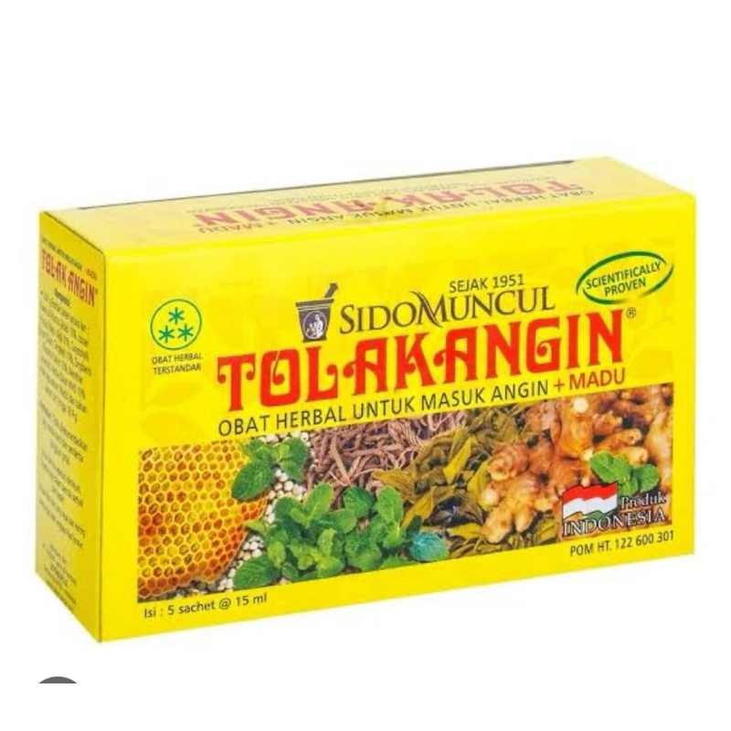 Tolak Angin Cair 1 Pak isi 12 sachet