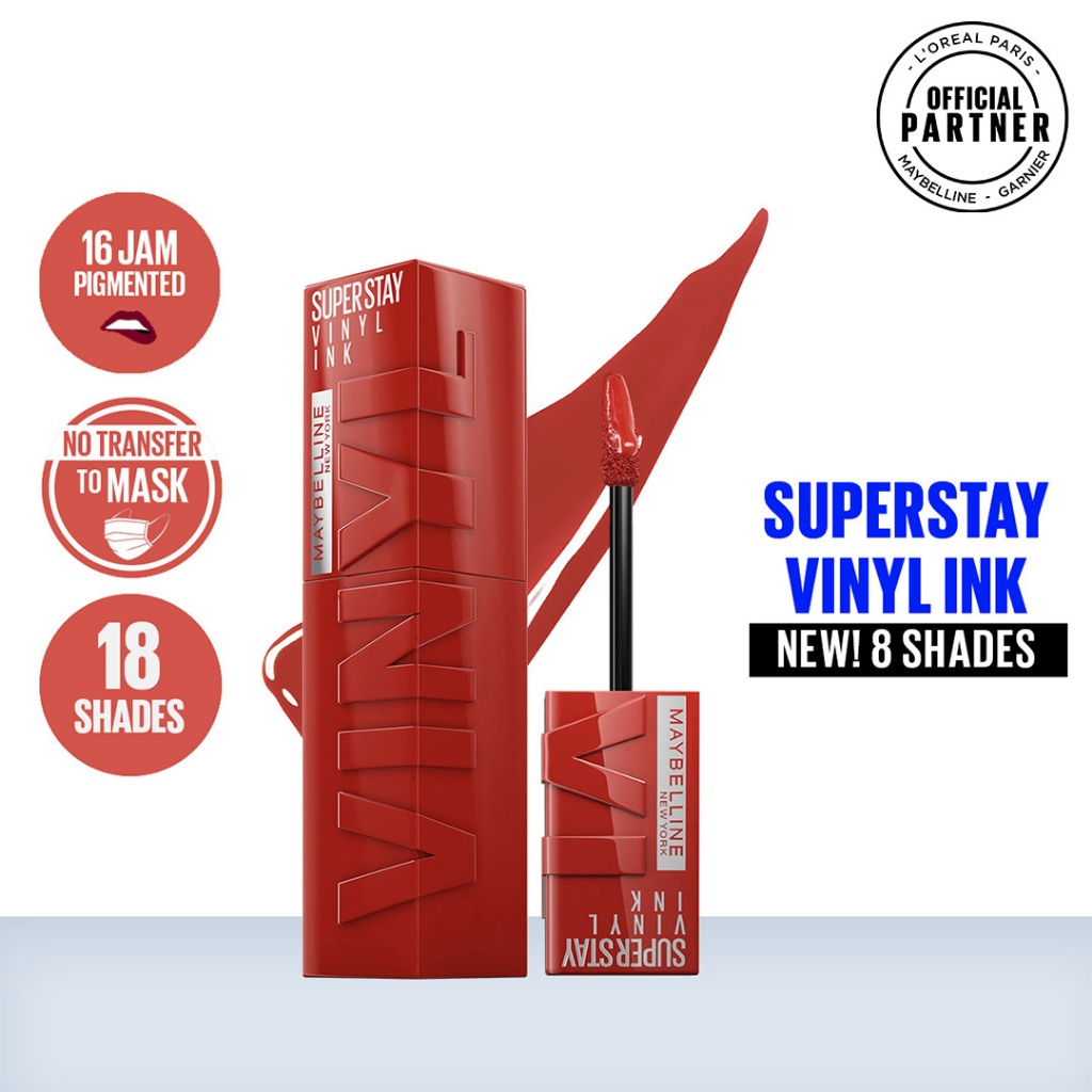 Maybelline Superstay Vinyl Ink Liquid Lipstick