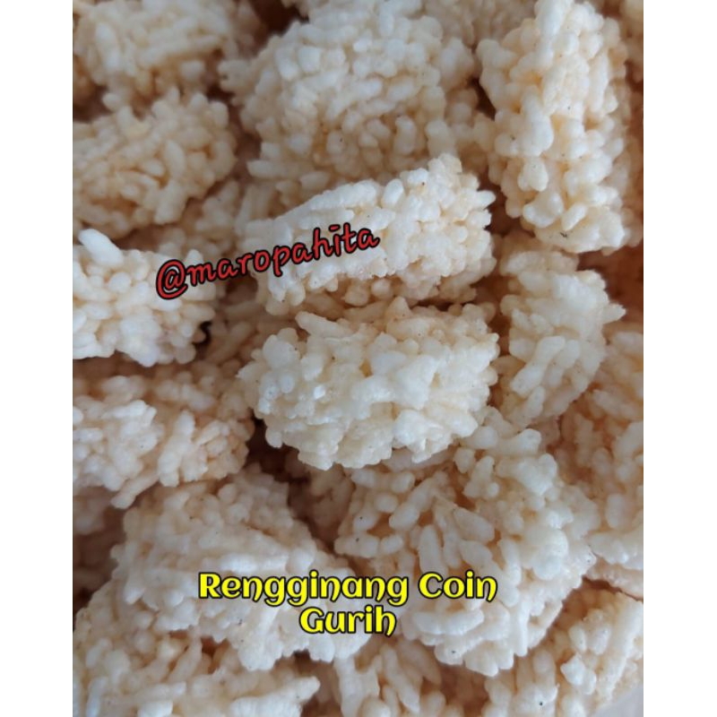 

Rengginang Coin Putih Rengginang Mini Gurih