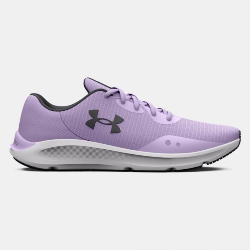 SEPATU RUNNING UNDER ARMOUR CHARGED PURSUIT 3 PURPLE ORIGINAL