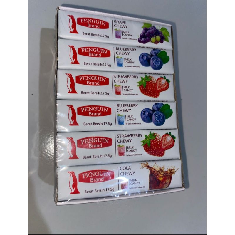 

penguin -permen Chewy fruit isi 30 pcs