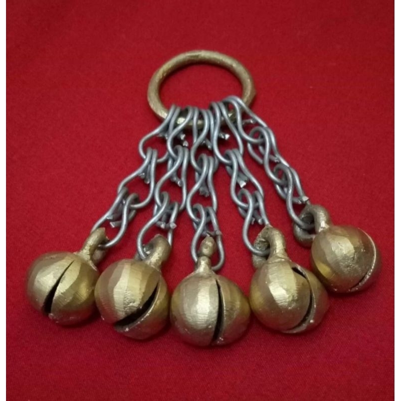 krincingan sapi kuningan asli - Klintingan bulat kuningan (bijian)