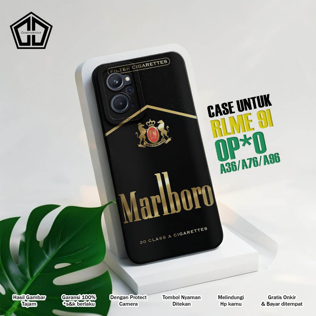 Casing REALME 9i / OPPO A36 / A76 / A96 - Case REALME 9i / OPPO A36 / A76 / A96  - ROKOK SOFTCASE PR