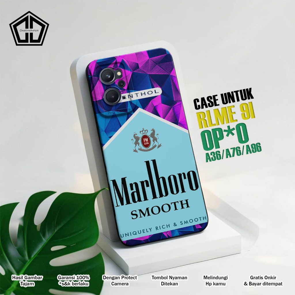 Casing REALME 9i / OPPO A36 / A76 / A96 - Case REALME 9i / OPPO A36 / A76 / A96  - ROKOK 2 SOFTCASE 