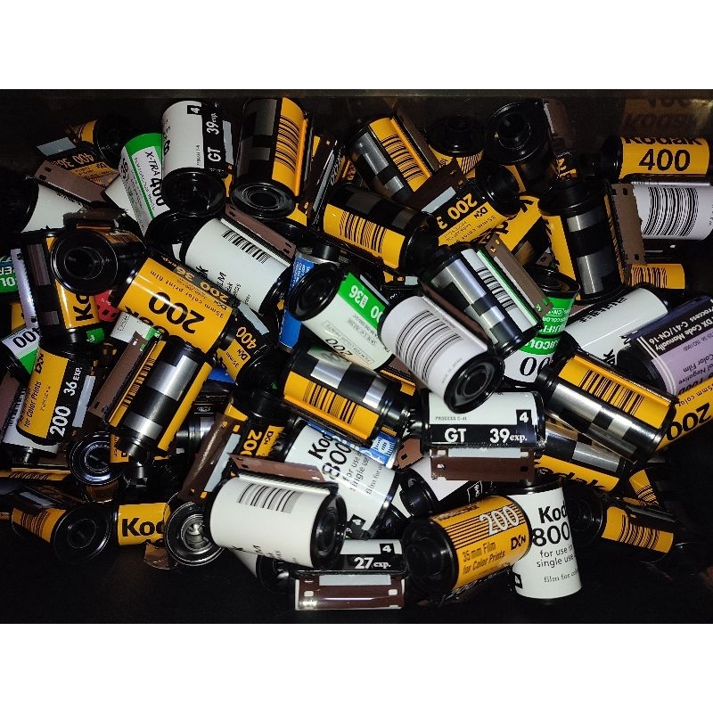 canister roll film bekas (100pcs)