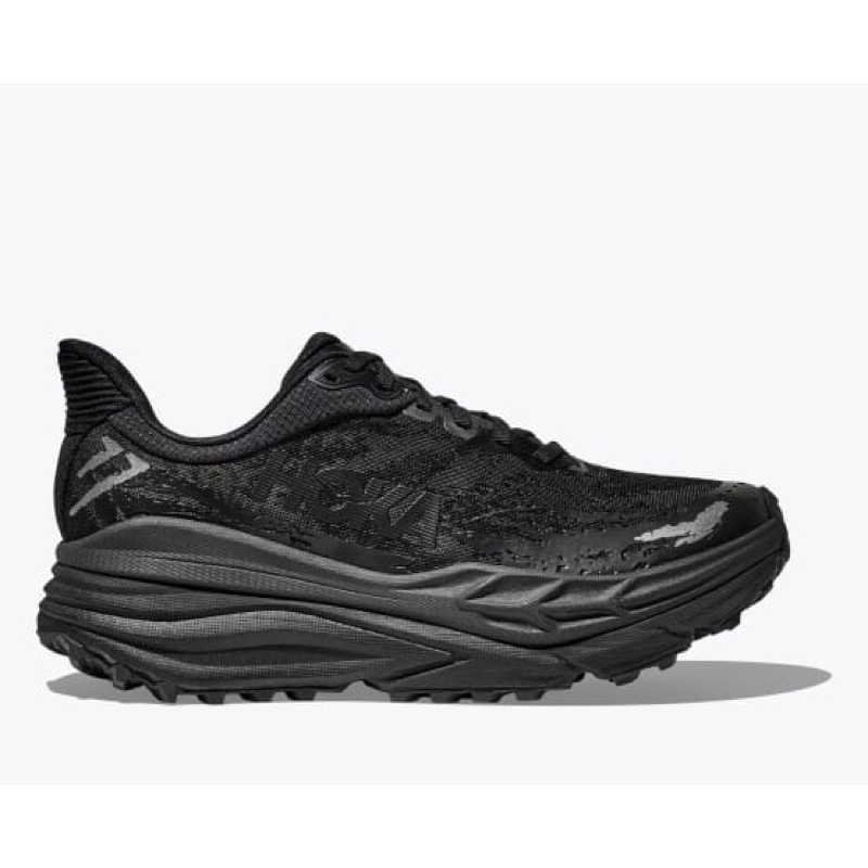 Hoka Stinson 7 Black Trail Running Shoes