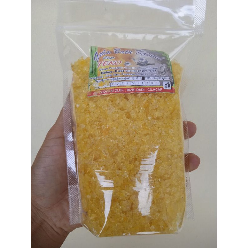 

Gula Batu Kristal Halus Cap Teko 250g
