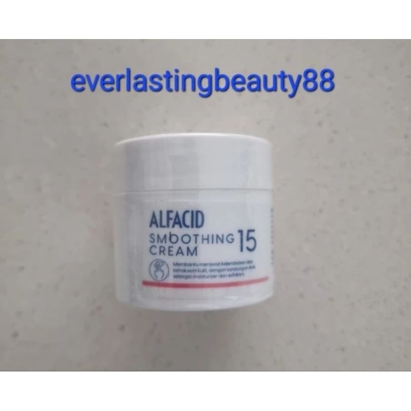 Primaderma Alfacid Smoothing 15 Cream - krim pemutih pencerah pelembut - anti aging / antioksidan - 