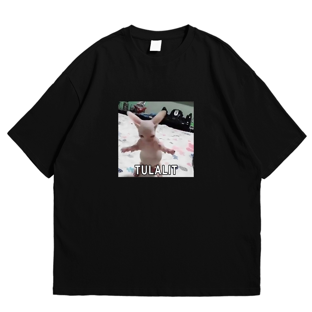 SUNOPY Kaos Meme Kucing Tulalit
