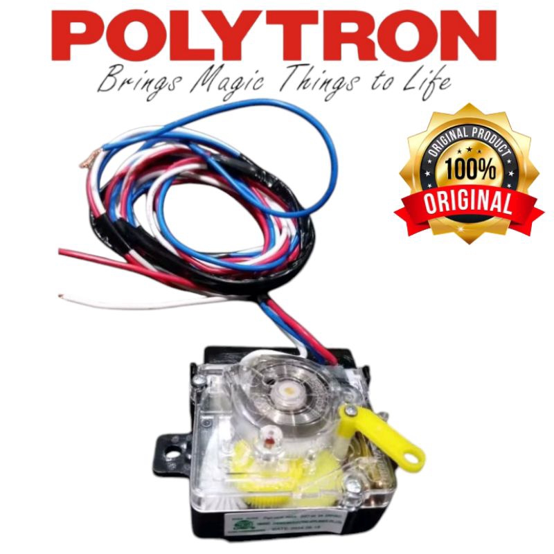 Timer wash mesin cuci Polytron PWM8058 PWM8073 PWM8072 PWM801  timer pencuci mesin cuci Polytron 2 T