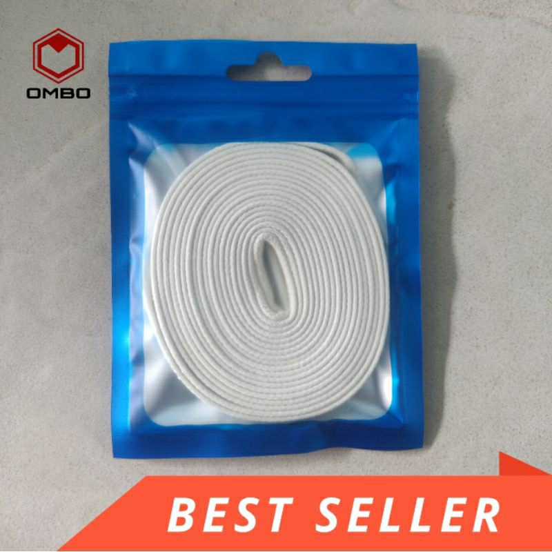 Tali sepatu premium 140cm putih tulang broken white tali sepatu off white shoelaces