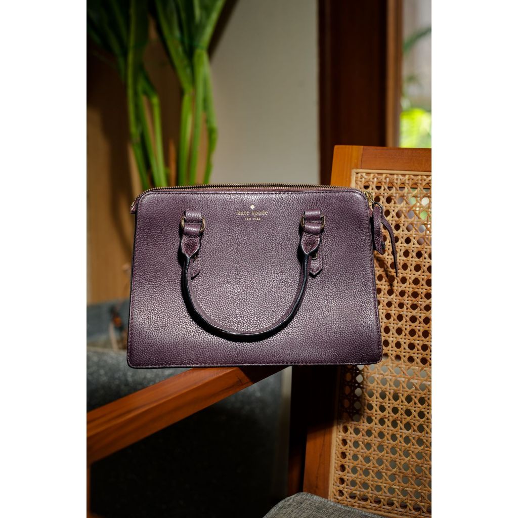 Kate Spade Mulberry Street Roxo