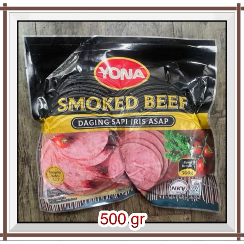 

500 gr - Yona Smoked Beef 500gr