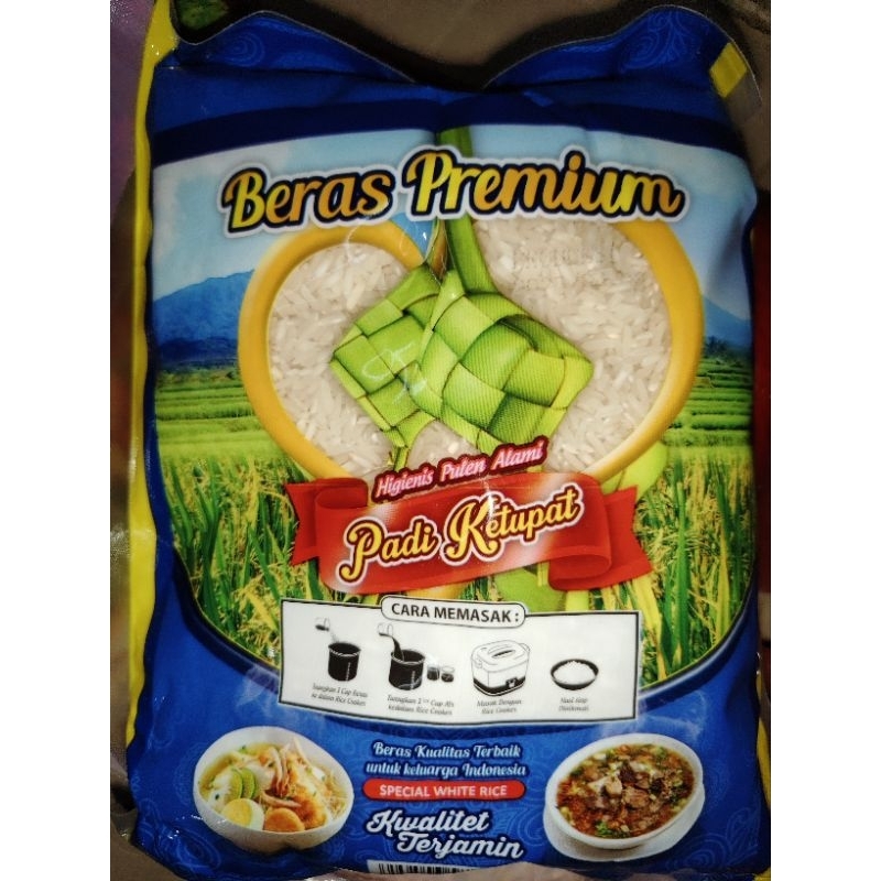 

BERAS PADI KETUPAT KEMASAN 1 KG