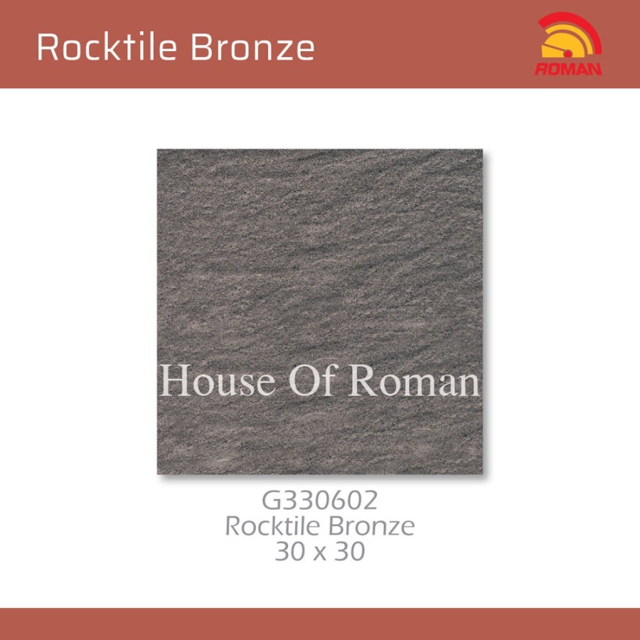 ROMAN KERAMIK Rocktile Bronze 30x30 G330602 ROMAN KERAMIK