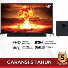 <KSE> POLYTRON TV  40 Inch DIGITAL PLD 40BV8958/ 43 Inch PLD 43BV1558 CINEMAX SOUNDBAR