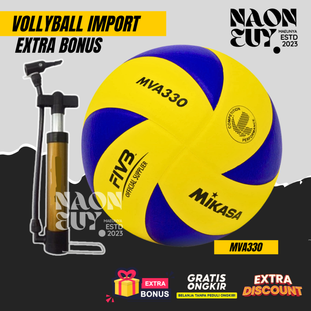 Bola Voli Volly Voly  MIKASA  MVA300 Size 5