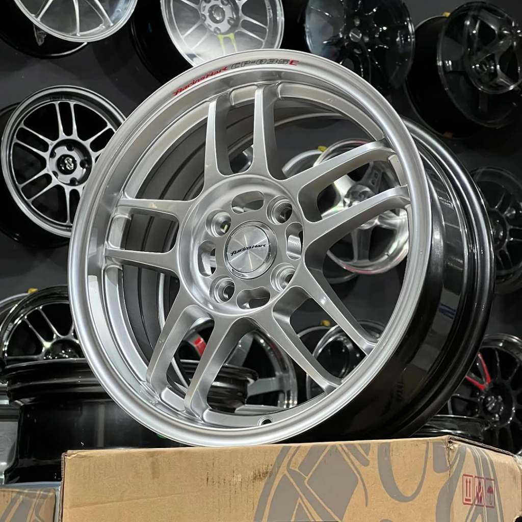 velg mobil ring 15 racinghart Cp 035 r15 Lebar 6,5 Et 42 Pcd 4x100