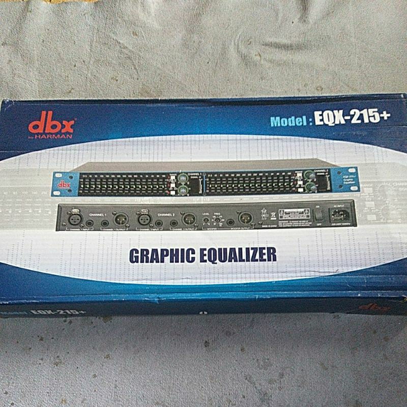 Equalizer dbx EQX 215+