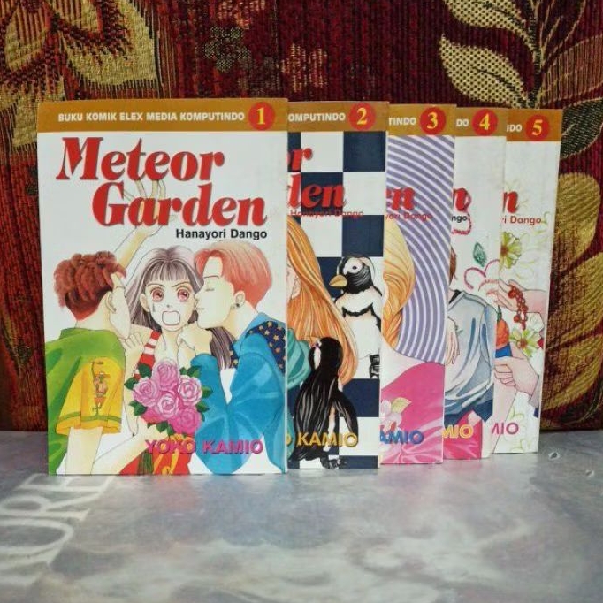 Komik Original Meteor Garden YOKO KAMIO Paket Volume 1-5