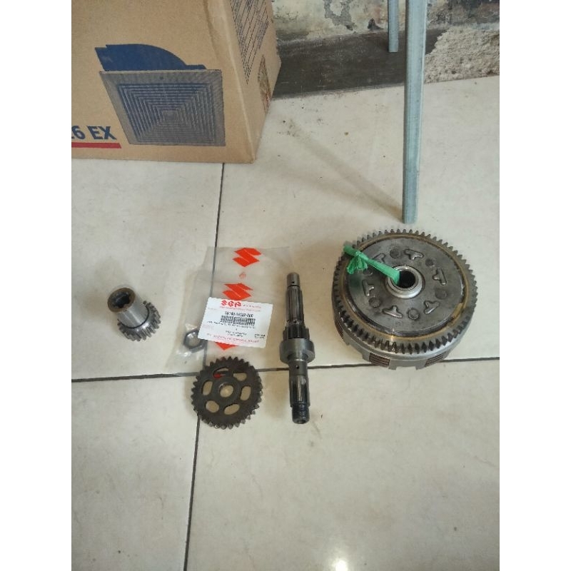 paketan House kopling grand PNP rc 100 tornado Suzuki crystal, lengkap tinggal pasang.