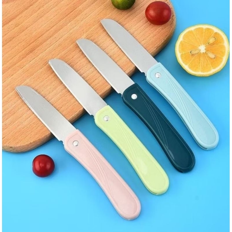 Pisau Lipat Pisau Iris Buah Pisau Lipat Serbaguna