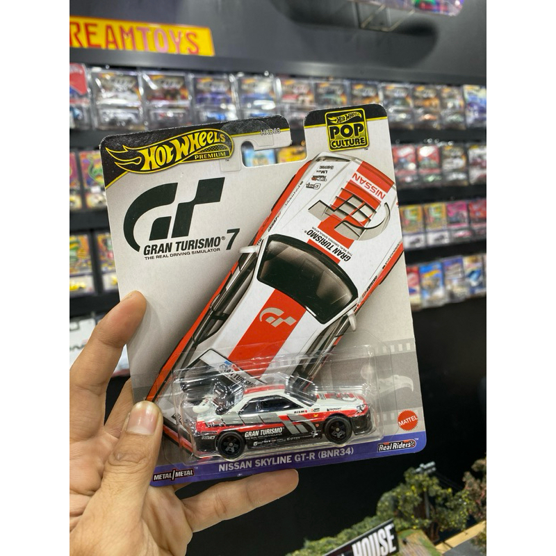 Hot Wheels Premium Nissan Skyline Gtr R34