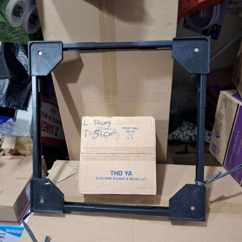 Roda Kulkas bahan besi / Roda mesin cuci toya beban maximal 180kg