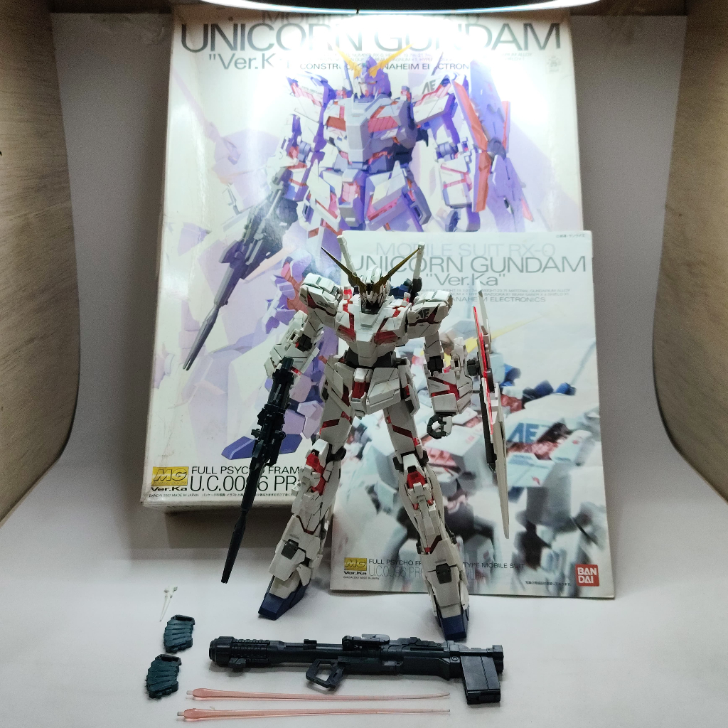 Bandai MG Unicorn Ver Ka / Gundam 1/100 2nd Sudah Rakit M190