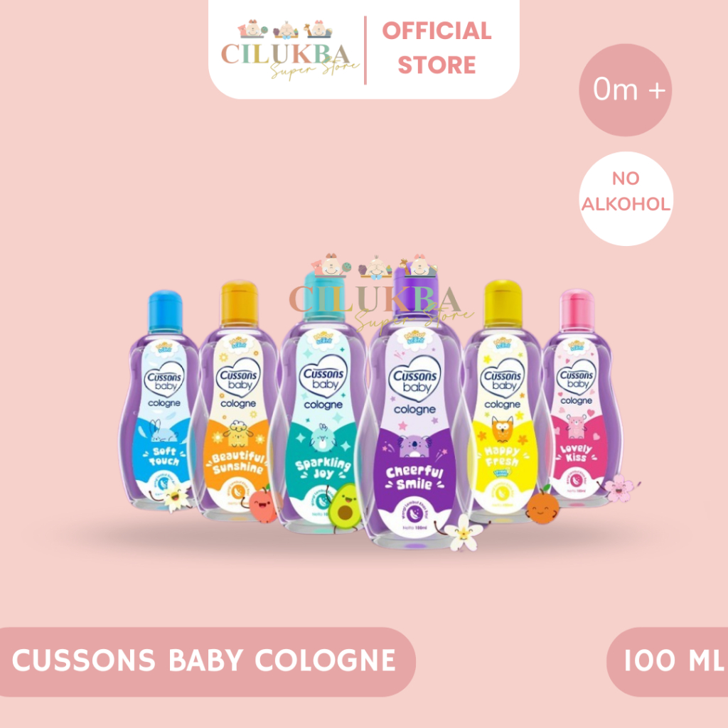 CUSSONS BABY COLOGNE 100ml | PARFUME BAYI | COLOGNE | BABY COLOGNE | MINYAK WANGI BAYI