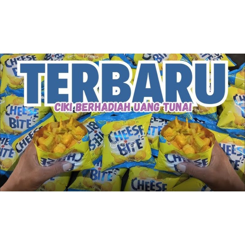 

CHIKI CHEESE BITE BERHADIAH UANG / 1 RENCENG ISI 10 BUNGKUS