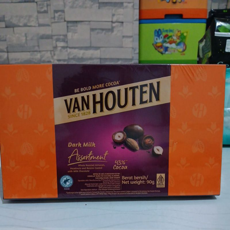 

VAN HOUTEN DARK MILK ASSORTMENT 90 GR