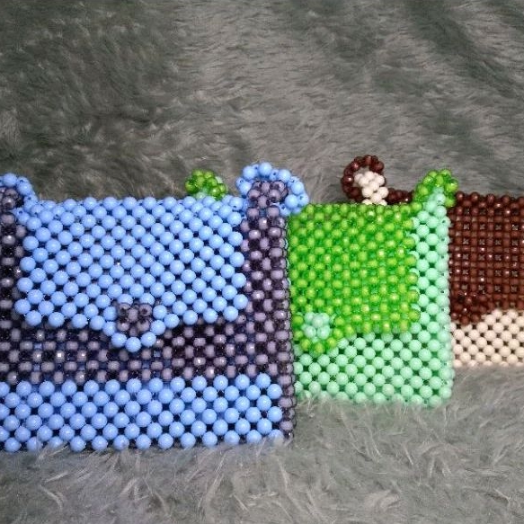 (READY STOCK) Tas Manik Middle Beads Bag | Tas Mote | Tas Manik