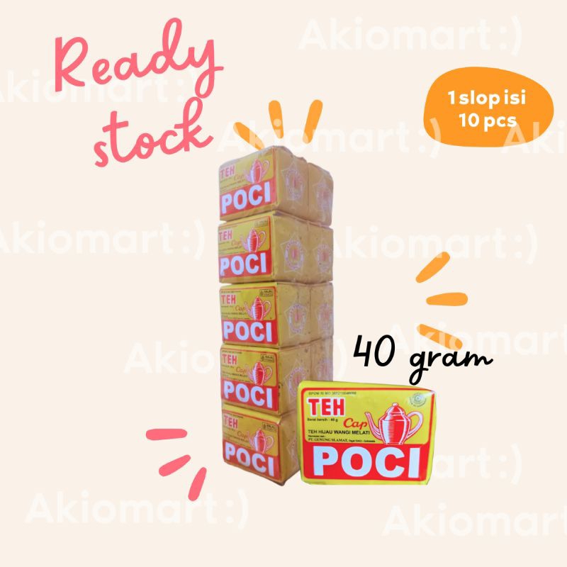 

Teh Cap Poci Kuning 40g Teh poci kuning tubruk 40gram