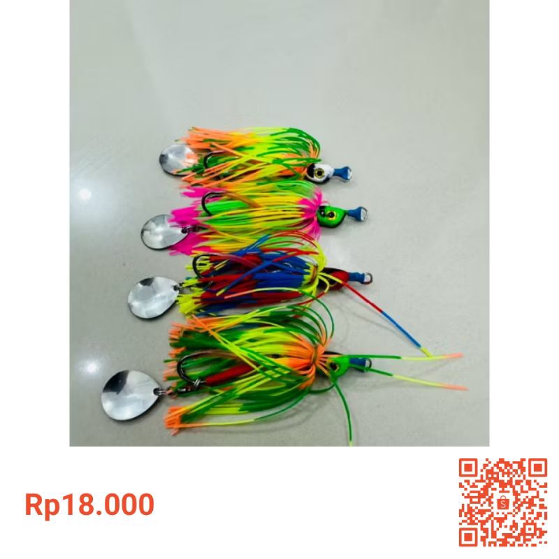 SPIN FROG 9 GRAM.. UMPAN CASTING IKAN GABUS DAN TOMAN