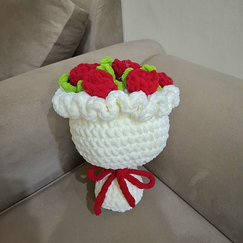 Flower bouquet crochet