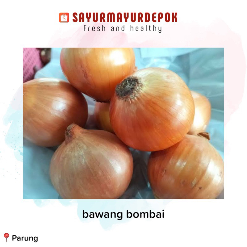 

Bawang bombay 500 gram / sayur mayur depok / bogor / tangerang