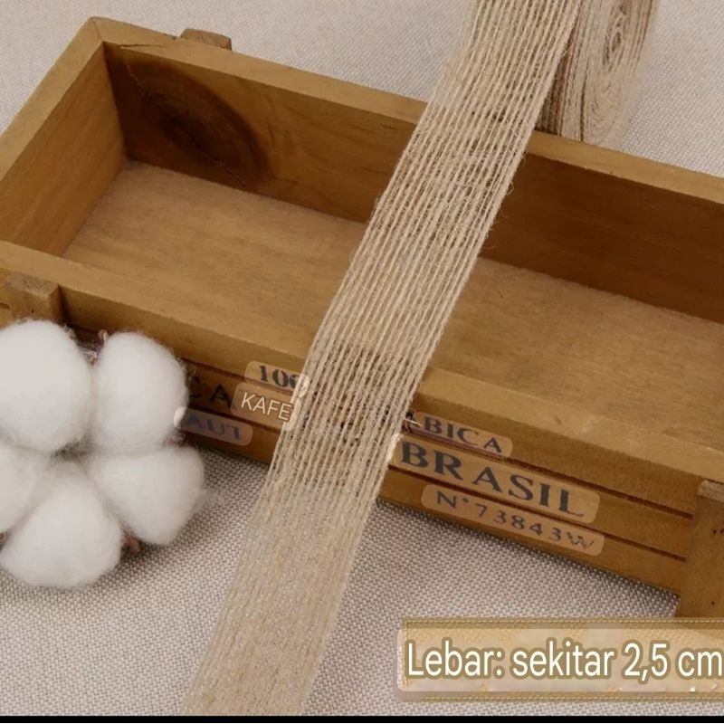 

pita serat coklat