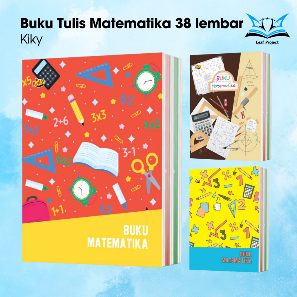 

Buku Tulis Matematika Sekolah Isi 38 Lembar Merek Kiky Merek Sidu Sinar Dunia