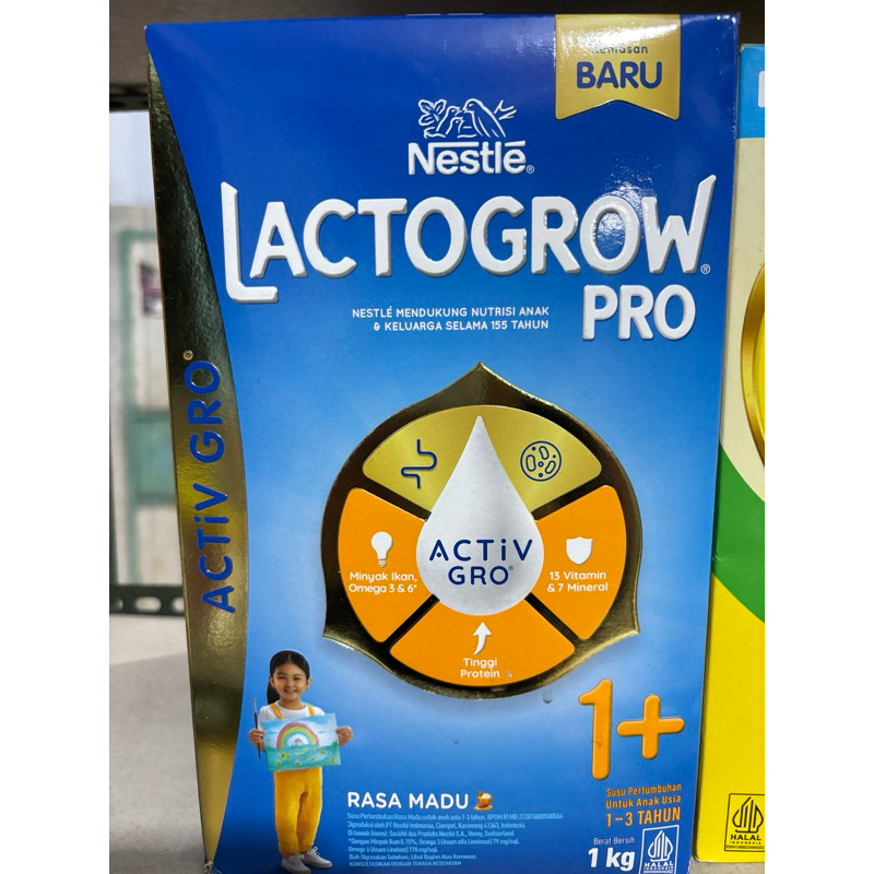 

Lactogrow 1+ 1kg Madu Vanilla