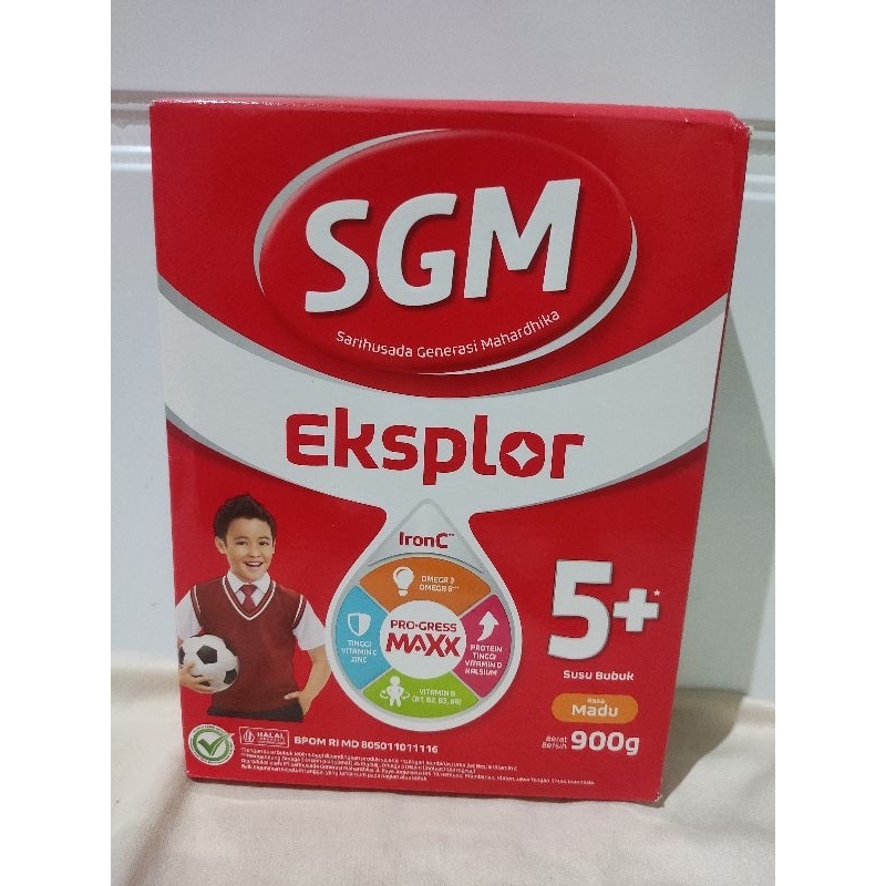 

SGM Eksplor 5+ IronC Susu Bubuk Pertumbuhan Anak Madu 900g