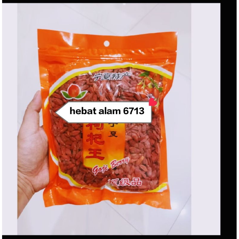 

Garansi Tidak Lengket Goji Berry 500 g kice kici wolfberry