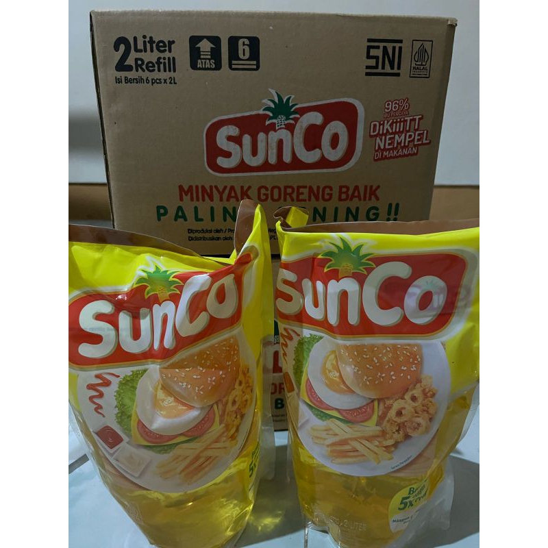 

MINYAK GORENG SUNCO 2L 1 KARTON