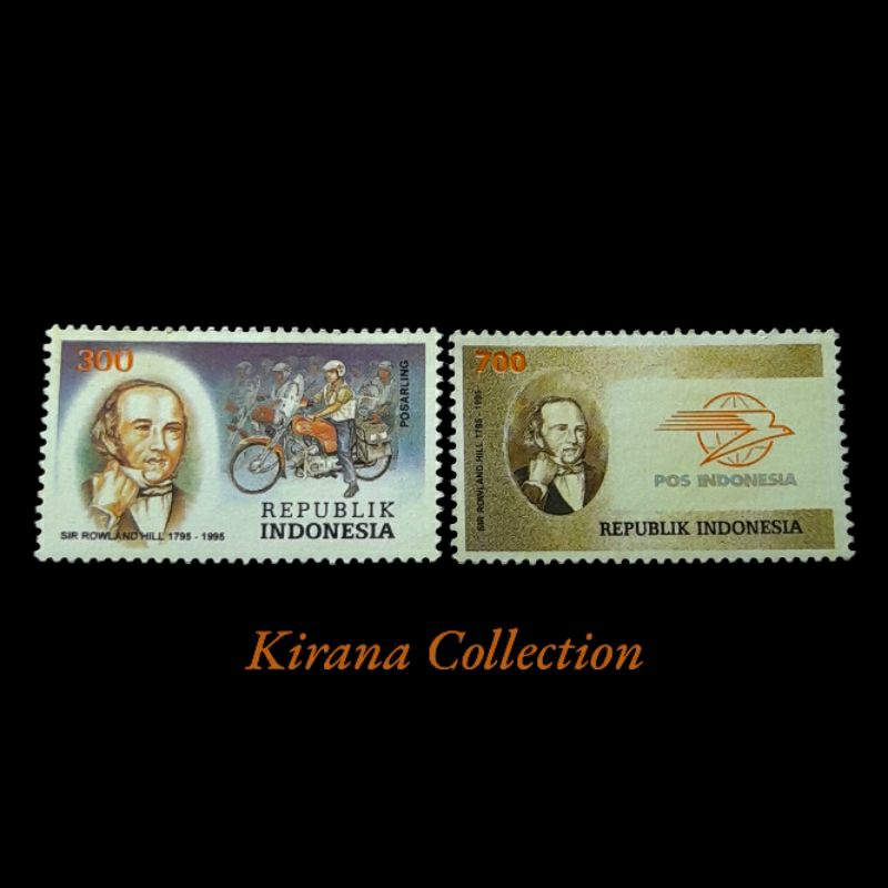 

LOT.F67 PRANGKO INDONESIA I-485 2V 200TH LAHIRNYA SIR ROWLAND HILL 95