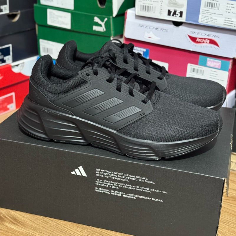 ADIDAS RUNNING GALAXY 6 BLACK ORIGINAL GW4138