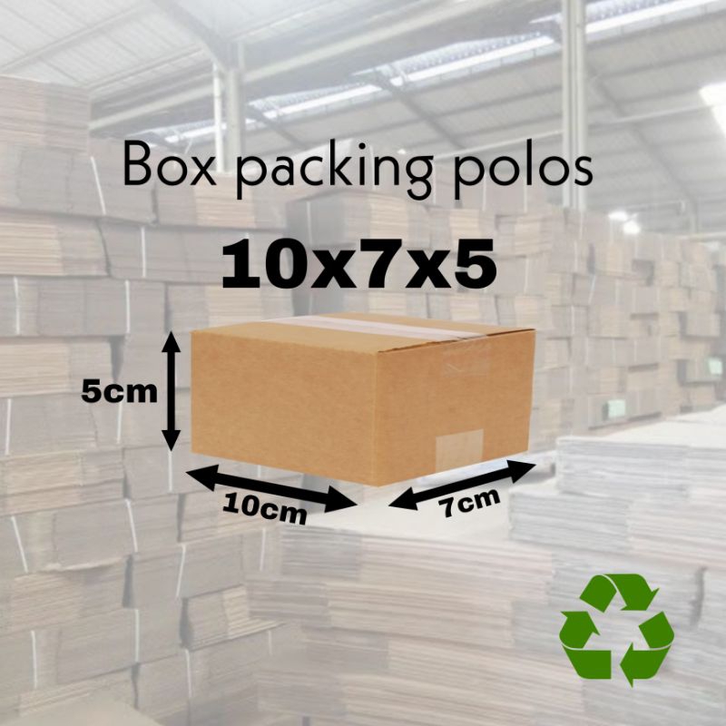 

KARDUS BOX PACKING POLOS UK 10x7x5