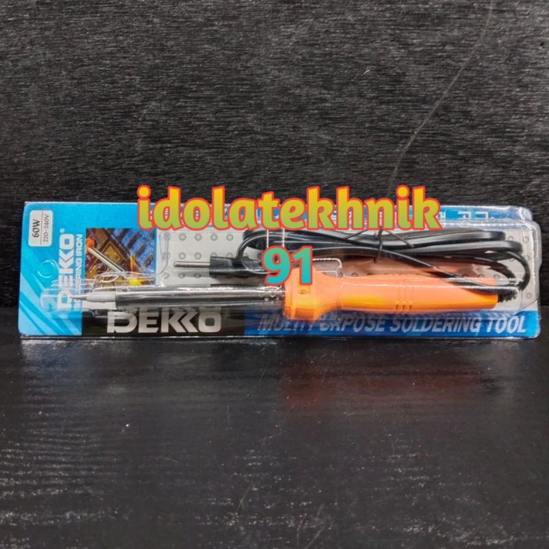 Solder DEKKO 60 Watt Good Quality / Solder Korea DEKKO 60W