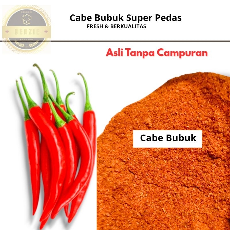 

Cabe Bubuk Super Pedas Murni Tanpa Campuran Paket Hemat Bubuk Cabe Merah