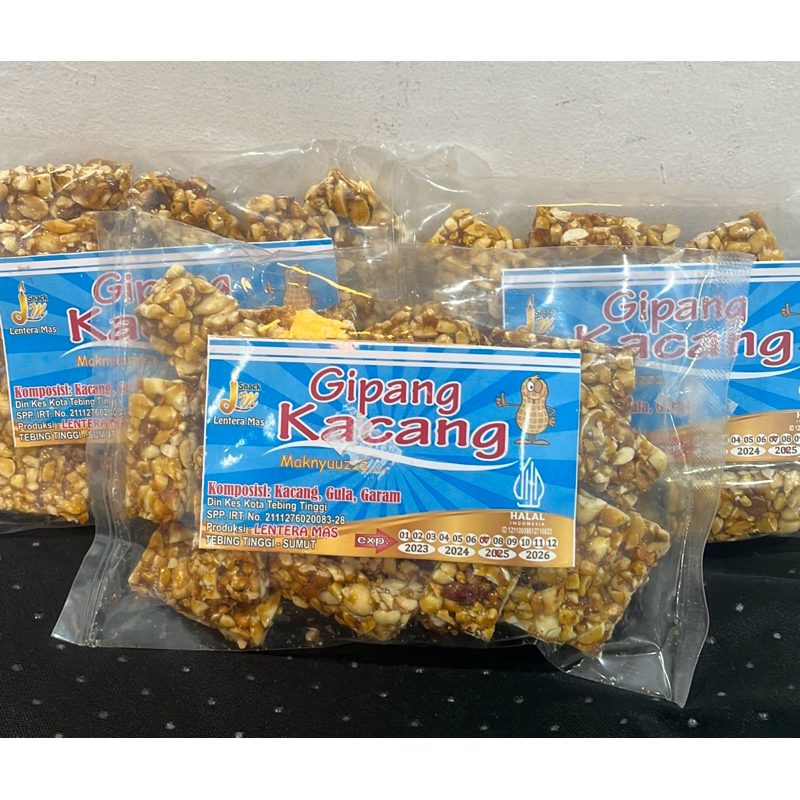 

GIPANG KACANG HALAL @170gr //jajanan jadul